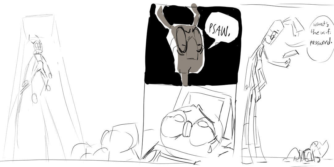 WHATS THE WIFI PASSWORD PSAW????!?! It's probably "PSAWRULEZ80000"