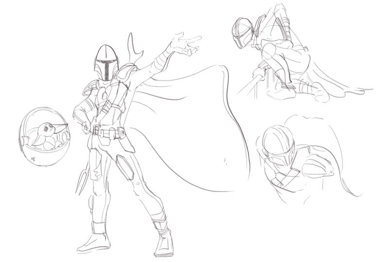 Mando the man stylin that gorgeous armor