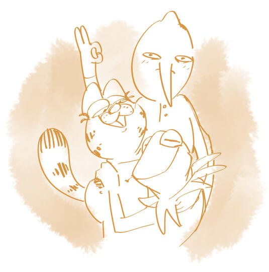 The absolute best crackship I've ever heard of, credit to @eevie_p on twitter