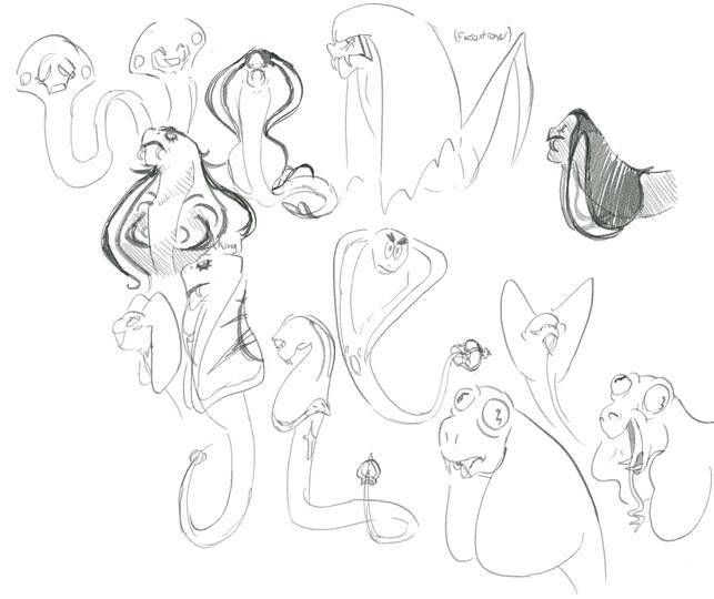 King cobra and its affiliates, including a twin cobra and a cobracutioner