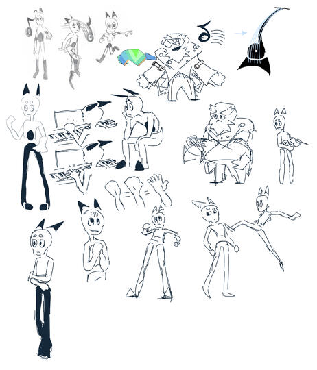 If I were to write a PIXAR movie I'd make it about sentient music genres