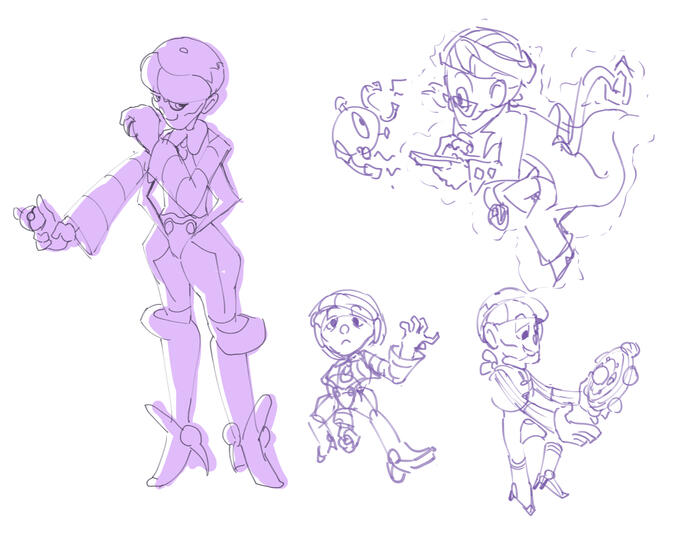 Figuring out a pokemon gym leader OC sona esque?? Bedizen's the first gym and uses steel types