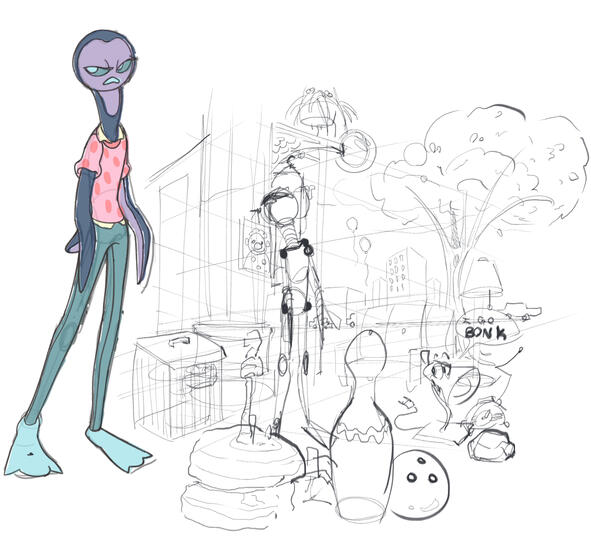 Elise for layout class, things got trippy fast