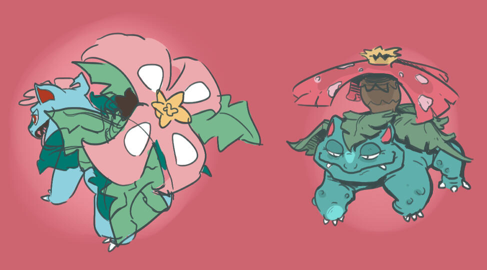 uuuAGH I LOVE how the linework on the right turned out!!!