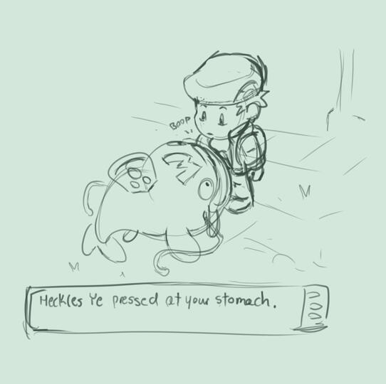 The interaction dialogue is actually wicked cute