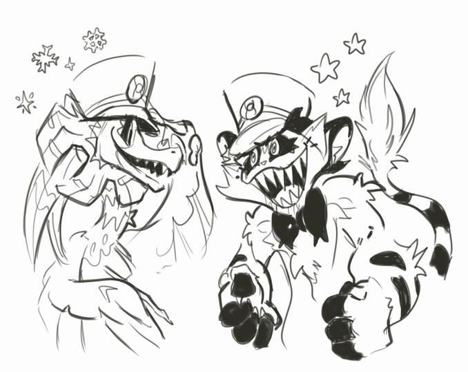 Two submas fans in the same room, this fine lad on the left belongs to Zvai discord!