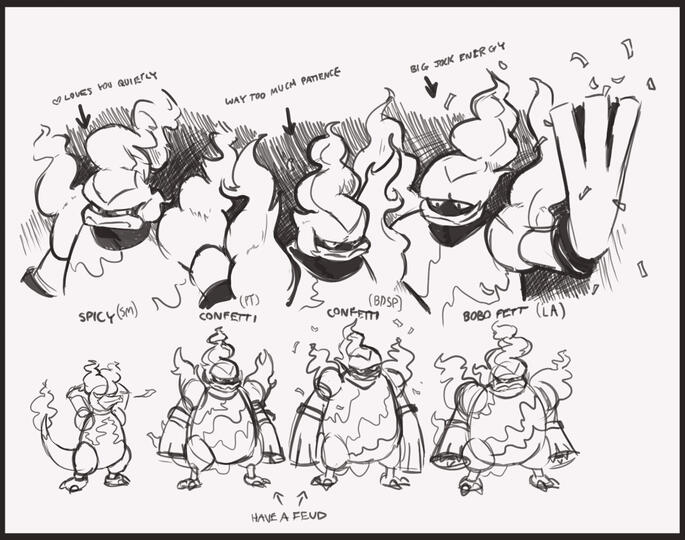 My guilty pleasure is using Magmortar in every playthrough possible. I have so many now that they're practically a little family