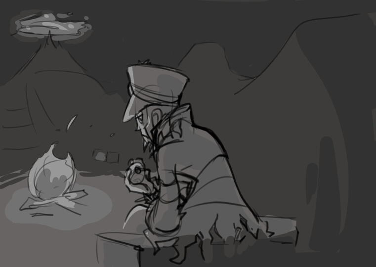 Angsty Ingo LA moment