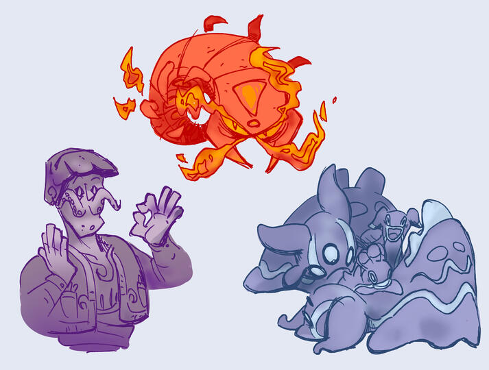 Some drawing requests my friends won