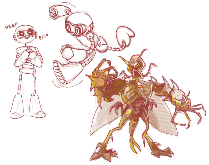 TMNT 2012 art but season 4 flavoured (OMG DREGG IS SO WELL DESIGNED)