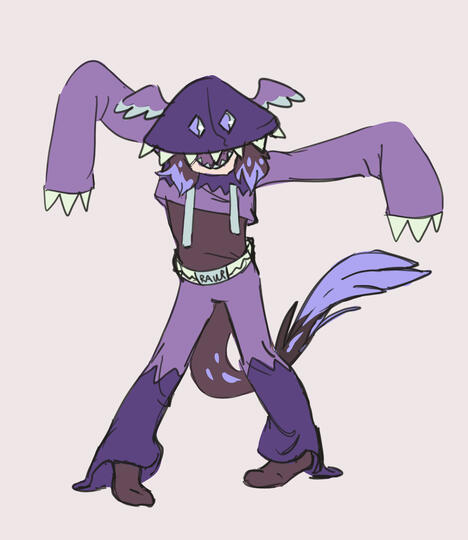 @eevie_p on twitter made me a magical girl and I very much wanted to draw it