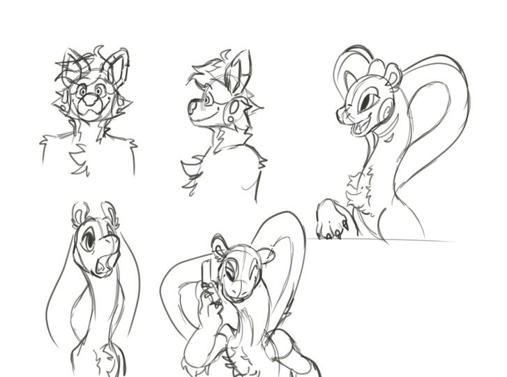 Deciding what character I want to use for my next animation assignment