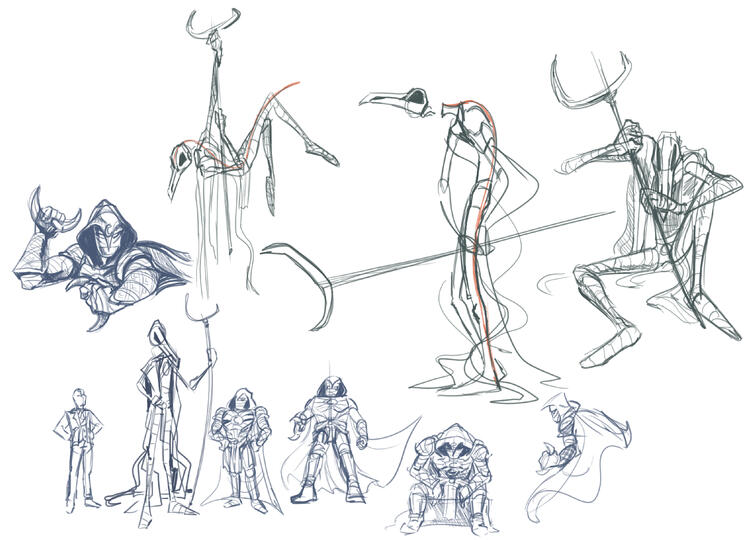 Bet you can't guess what I drew today