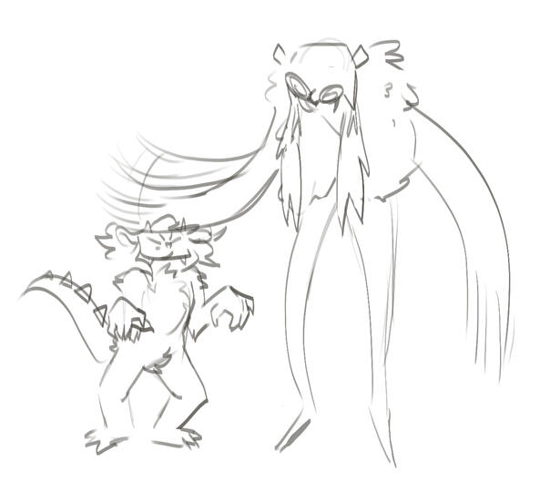 RedBear cryptid gets pats