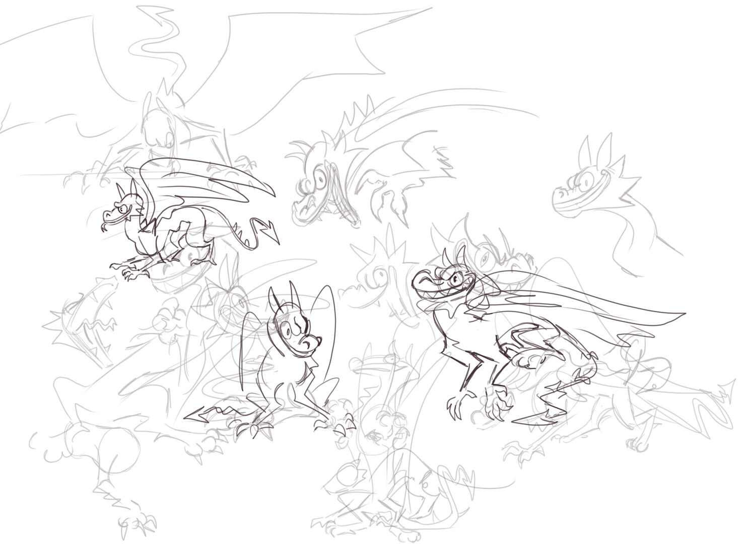 Unfinished doodles for like a Cuphead boss OC???