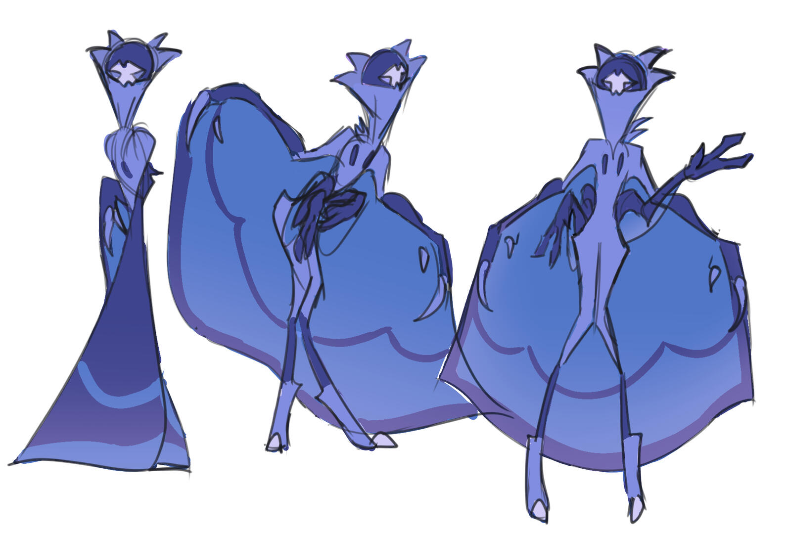 A spider design I made while trying out ideas for a new sona