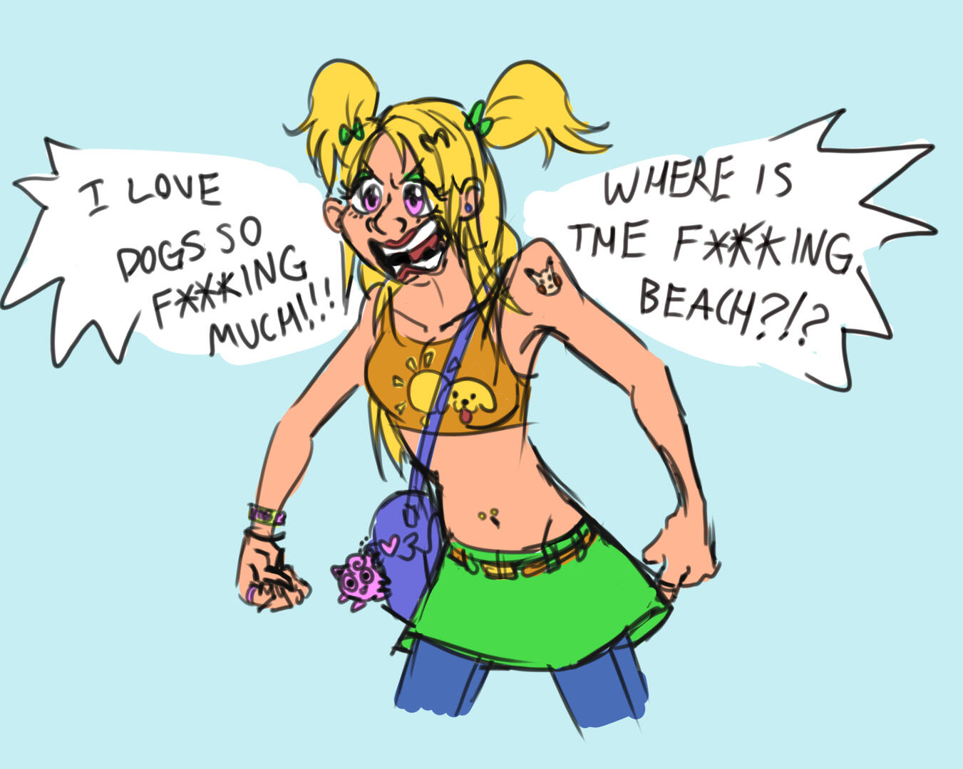 On April Fool&#39;s me and my friends made opposite versions of ourselves. Opposite me is terrifying