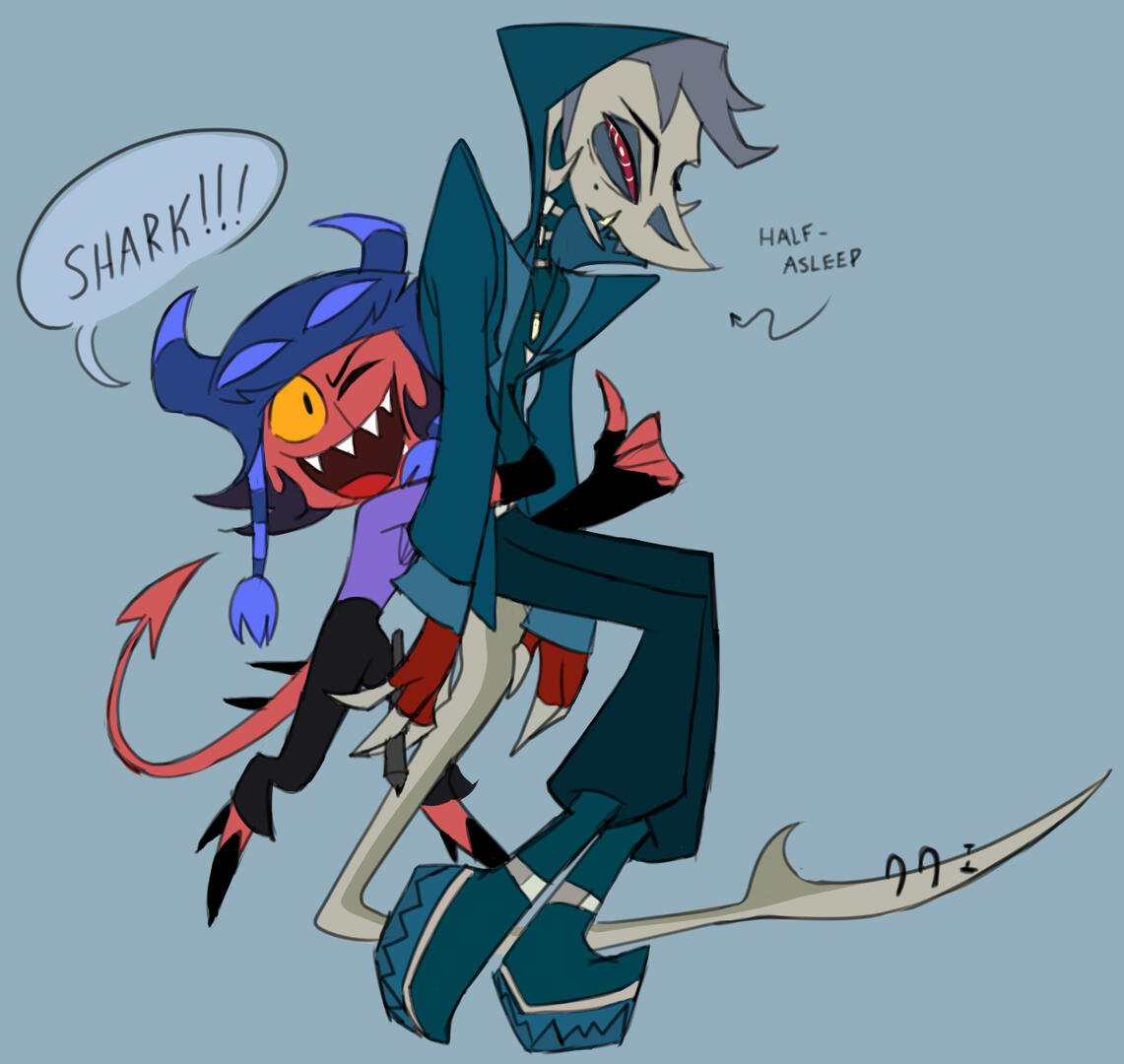 showing off my sleep deprived coworker bestie