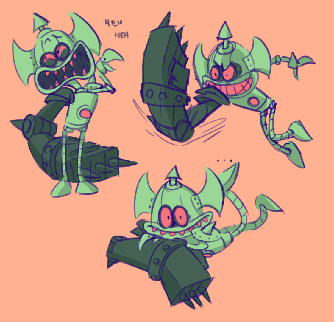 Robotomy, anyone? Looove this guy's design