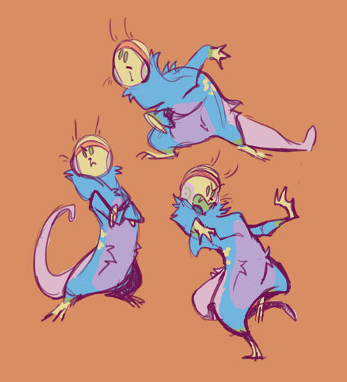 This little karate otter!