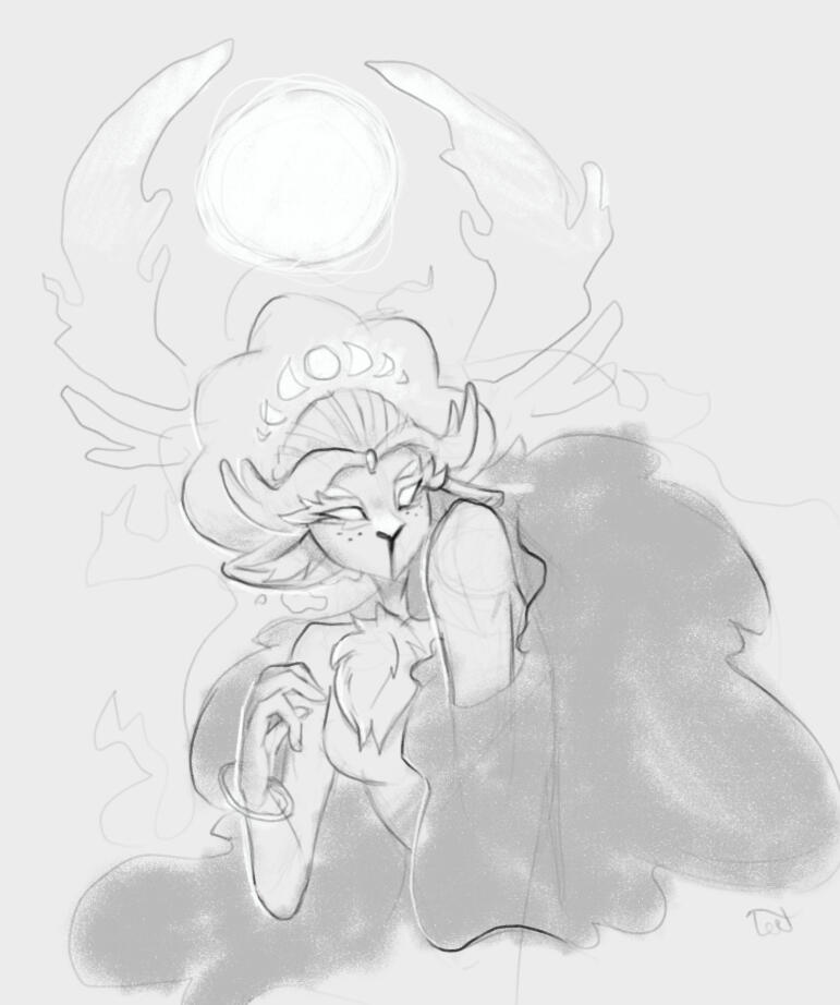 Quick doodle trade w/ a friend